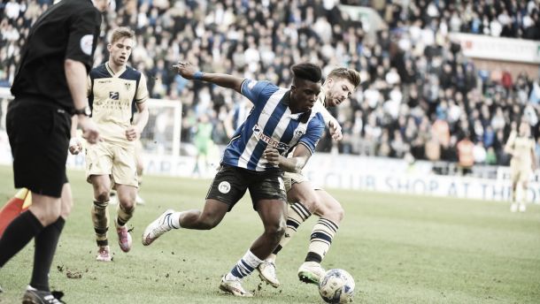 Sheyi Ojo hoping Wigan experience will help him follow in Sterling's footsteps at Anfield