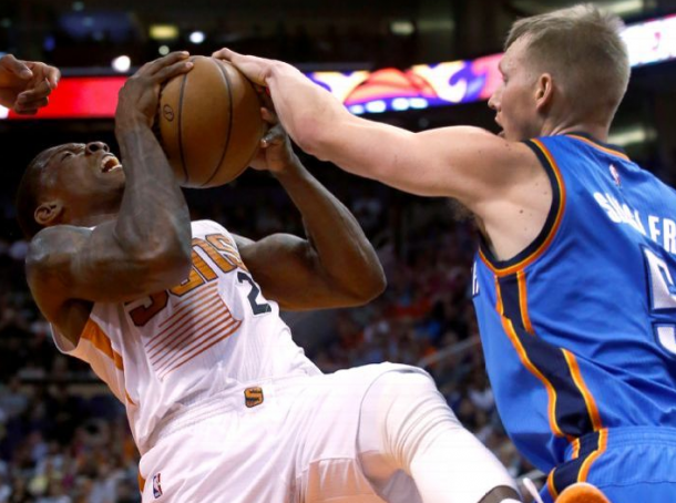 In Race For Eighth, Oklahoma City Thunder Knockout The Phoenix Suns