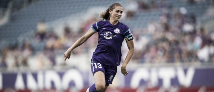 Alex Morgan out of action for 'three to four weeks'