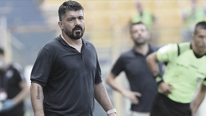 Gattuso
lamenta falta de pontaria do Napoli após derrota para Parma Gattuso
lamenta falta de pontaria do Napoli após derrota para Parma