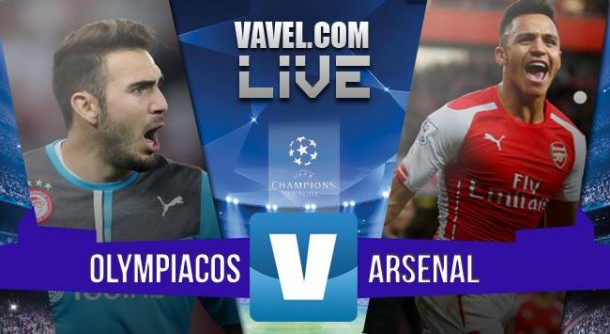 Live Olympiakos - Arsenal (0-3) risultato Champions League 2015/16 in diretta