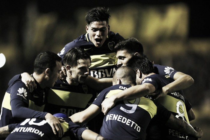 Em noite de festa, campeão antecipado Boca Juniors empata com Olimpo em Bahia Blanca