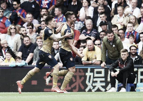 Crystal Palace 1-2 Arsenal: Delaney own goal condemns Palace