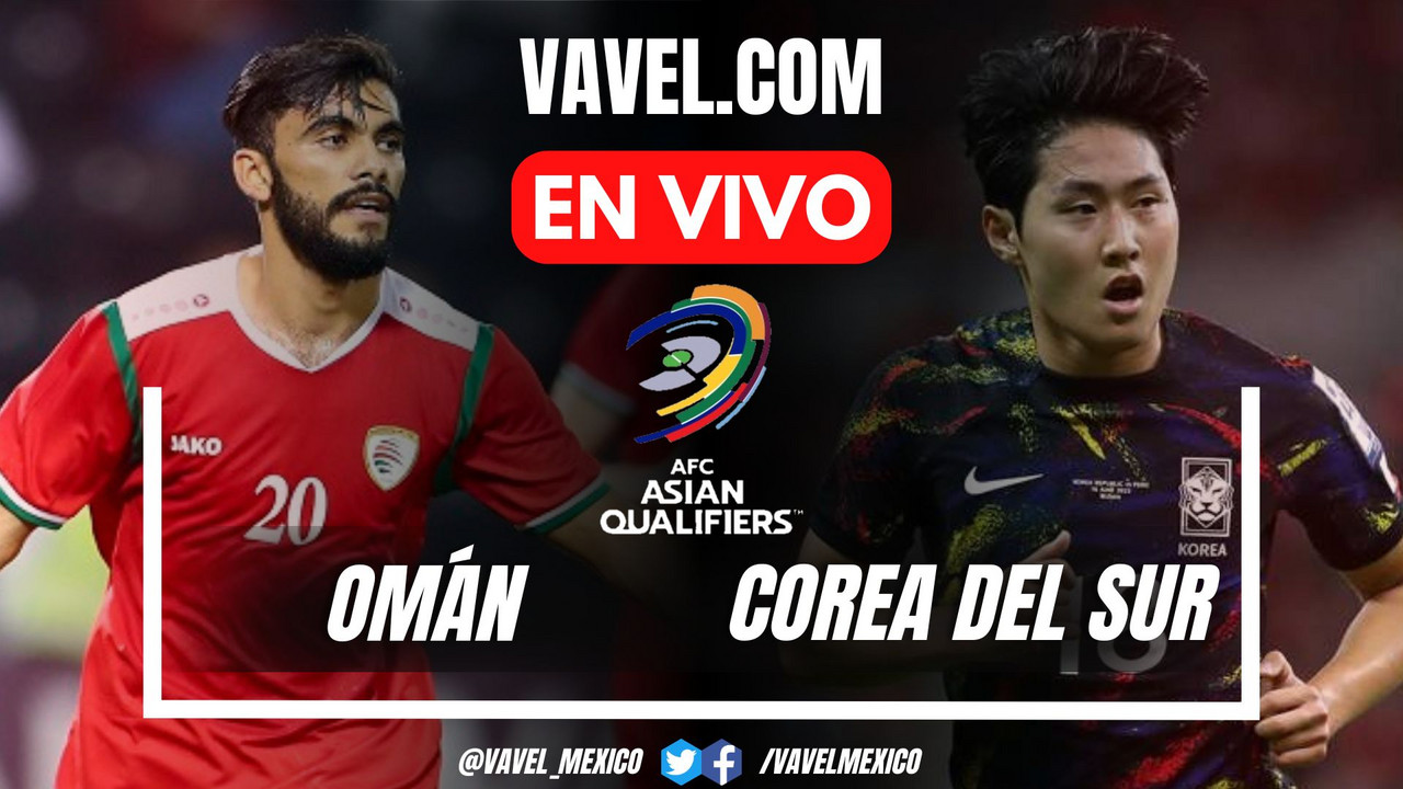 Resumen y goles: Omán 1-3 Corea del Sur en la Eliminatoria asiática rumbo al Mundial 2026 | 10 Septiembre 2024