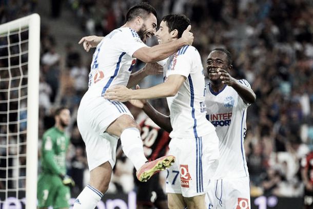 Olympique de Marseille goleia Nice e sobe na tabela da Ligue 1