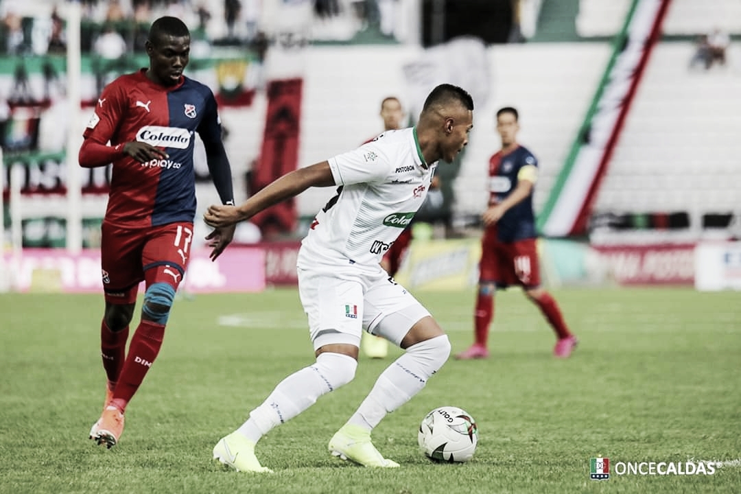 Monólogo rojo en Manizales: Medellín le empató a Once Caldas en el último minuto Monólogo rojo en Manizales: Medellín le empató a Once Caldas en el último minuto