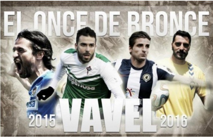 Once de Bronce: Segunda División B, jornada 35