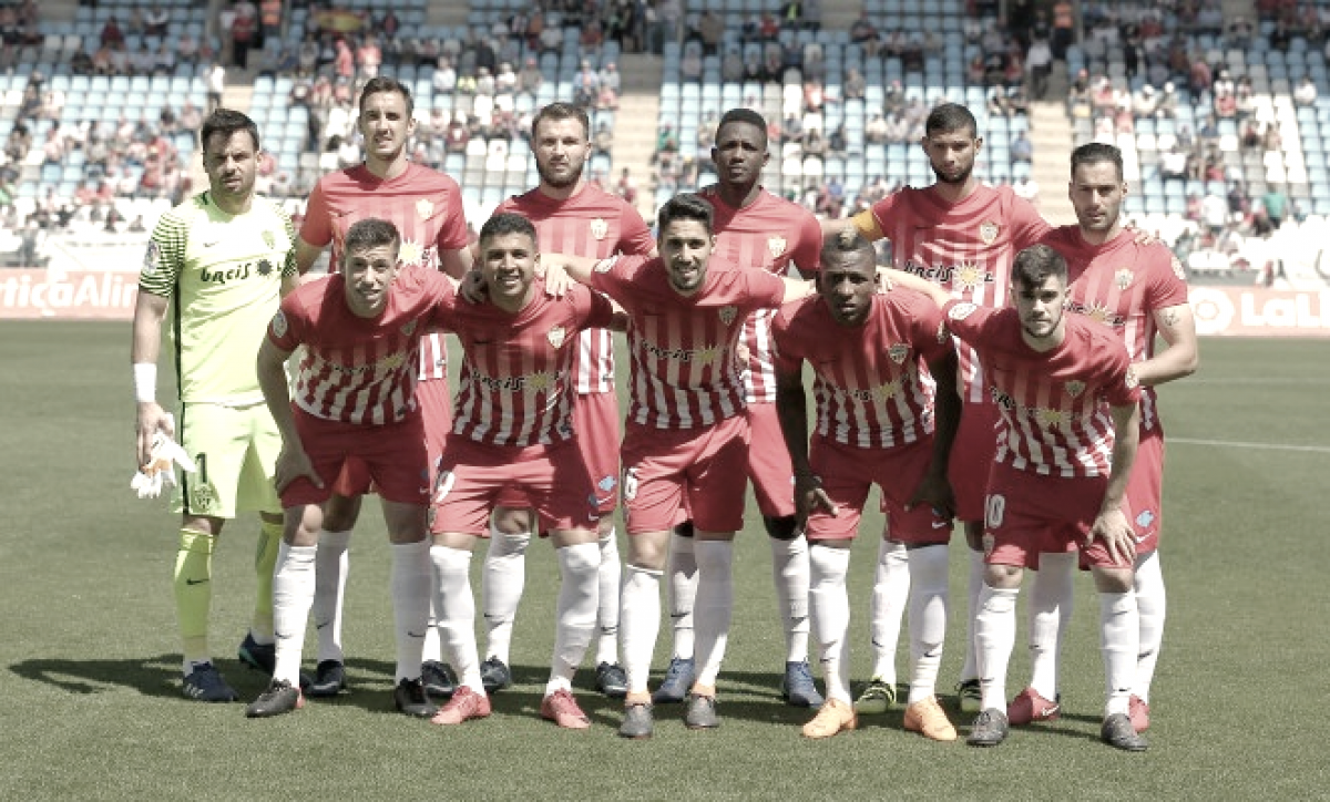 UD AlmeríaBarcelona B puntuaciones de la UD Almería, LaLiga 123