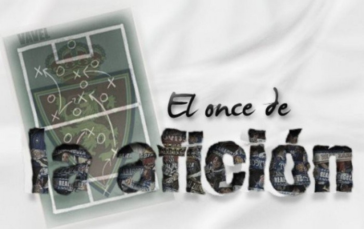 El once de la afición ante la SD Huesca El once de la afición ante la SD Huesca