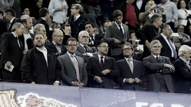 Oriol Junqueras: ''Me levanté de mi asiento en el palco para celebrar el gol de Luis Suárez''