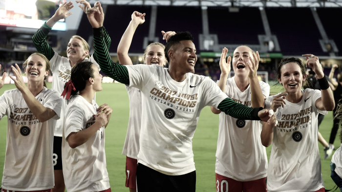 Portland Thorns FC defeat North Carolina Courage to become 2017 NWSL Champions