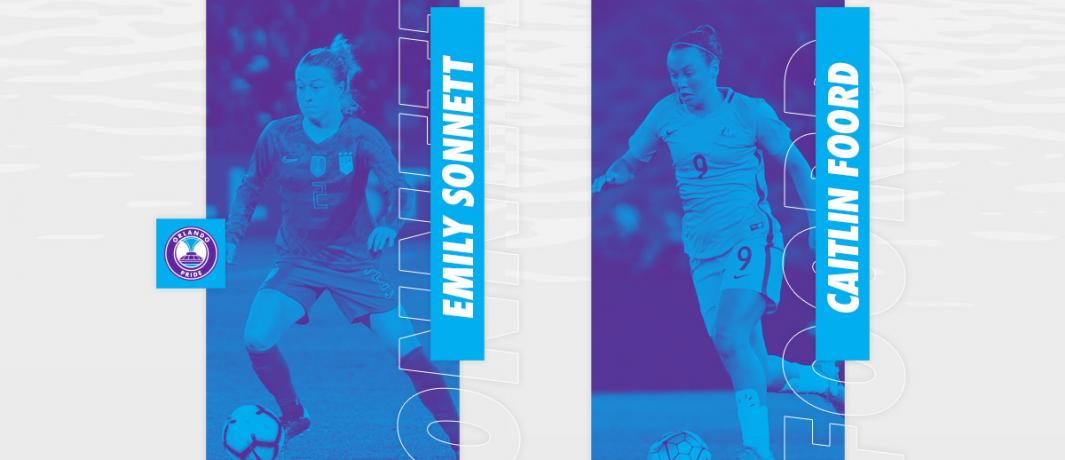 Emily Sonnett and Caitlin Foord sign with Orlando Pride to play NWSL in 2020