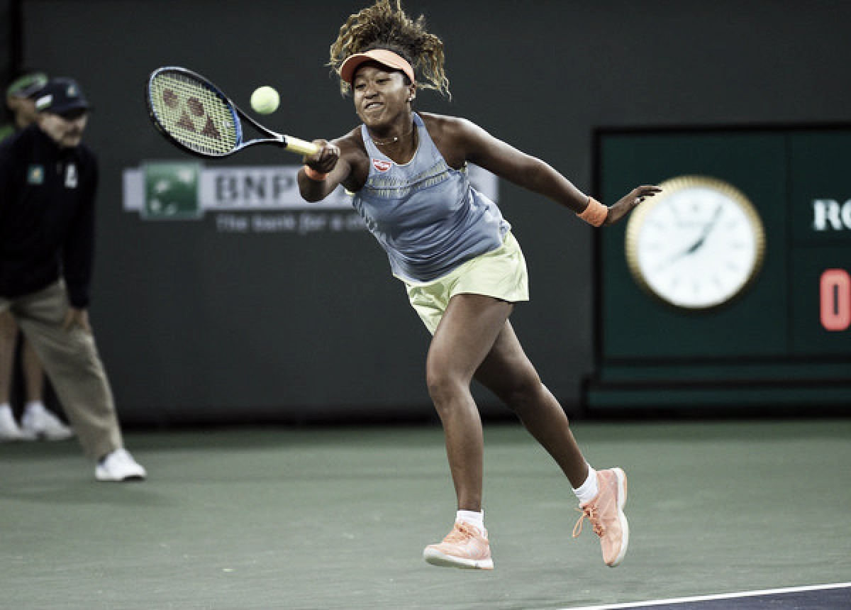 Naomi Osaka stuns Maria Sharapova in straight sets — WTA Indian Wells Naomi Osaka stuns Maria Sharapova in straight sets — WTA Indian Wells