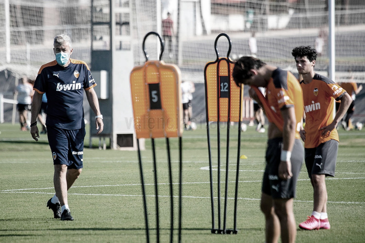 Óscar Fernández completa su segunda semana de entrenamientos en Paterna Óscar Fernández completa su segunda semana de entrenamientos en Paterna