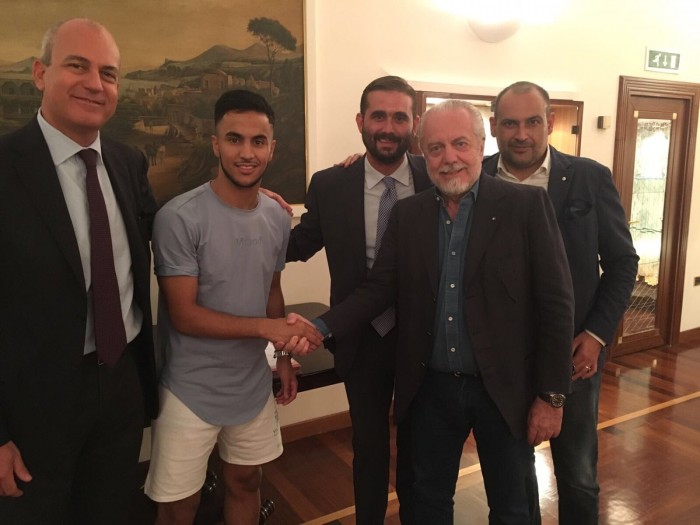 Napoli, ufficiale l'arrivo di Adam Ounas dal Bordeaux