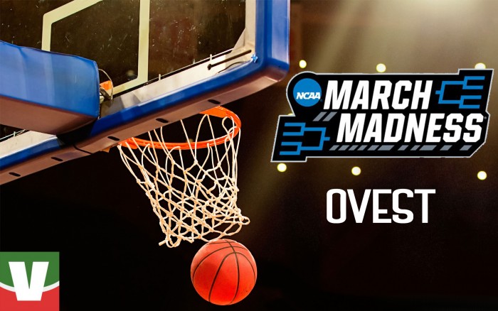 NCAA - Uno sguardo a West: favorita, contender, outsider e cinderella