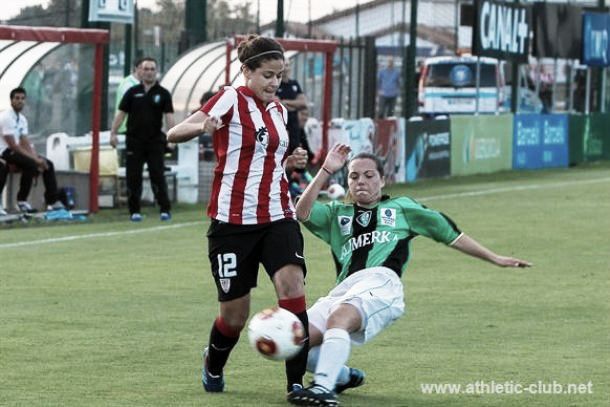 Resultado Oviedo Moderno - Athletic Club Primera División Femenina 2014 (0-0)
