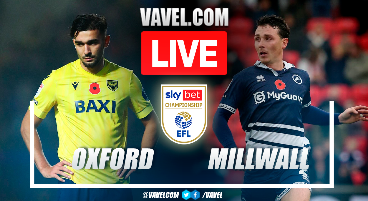 Oxford United vs Millwall LIVE Score Updates, Stream Info and How to Watch EFL Championship Match | November 29, 2024