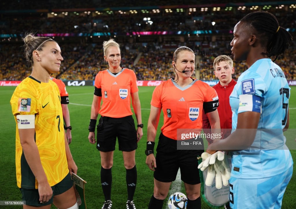 Arsenal's Matilda Caitlin Foord saving goals for the FIFA Women's