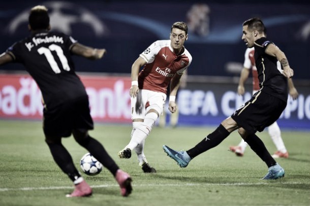 Risultato Arsenal - Dinamo Zagabria di Champions League 2015/16 (3-0): la sblocca Ozil, poi si scatena Sanchez