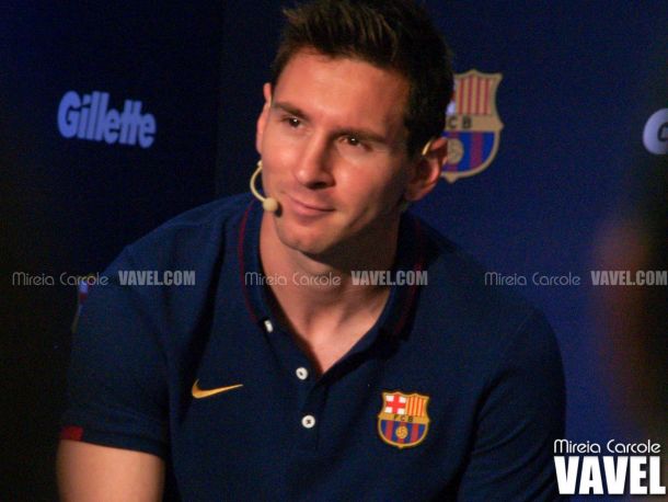 Messi: "No tengo pensado ir a ningún lado. Pienso en el Barcelona y nada más"