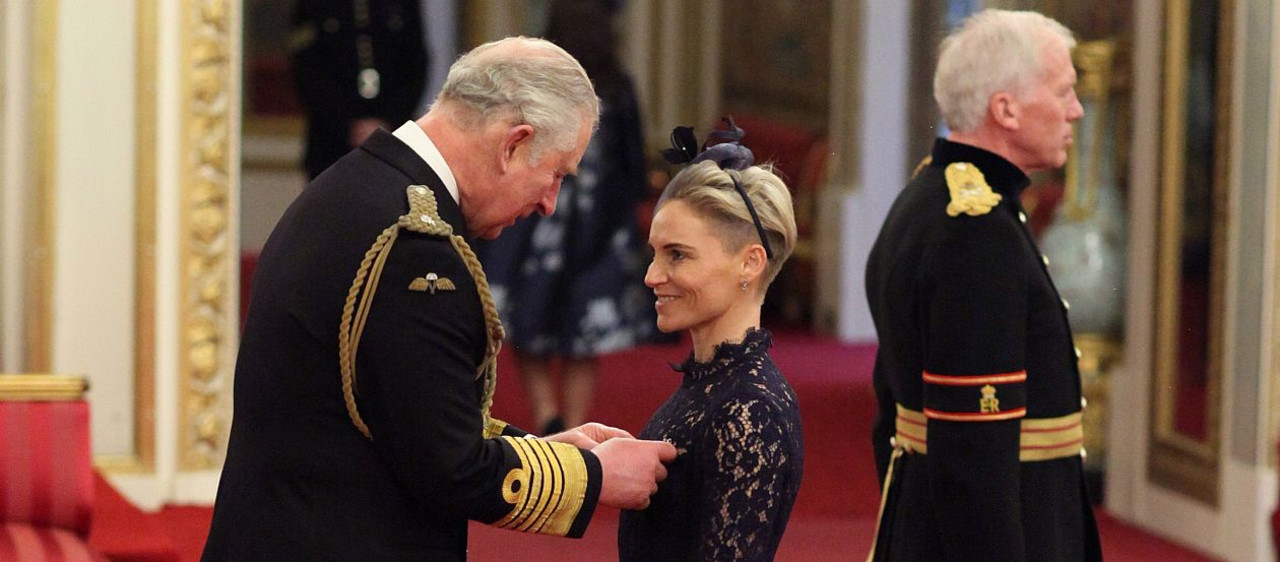 Jess Fishlock receives her MBE honours