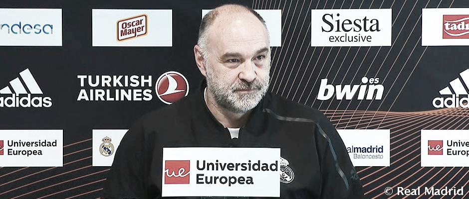Pablo Laso: "El Clásico es una oportunidad para acercarnos al objetivo del factor cancha" Pablo Laso: "El Clásico es una oportunidad para acercarnos al objetivo del factor cancha"