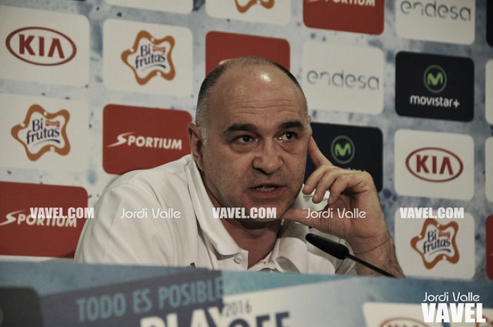 Pablo Laso: "UCAM Murcia está compitiendo bien en Liga y Europa"