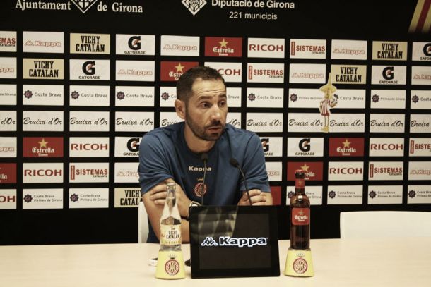 Pablo Machín: "El mejor Girona todavía tiene que llegar"