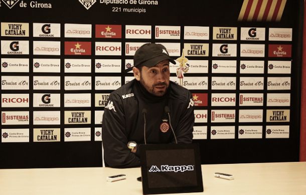 Pablo Machín: "Ir ganando jornada tras jornada nos dará el premio"