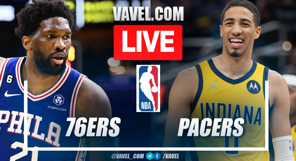 Summary and baskets from Philadelphia 76ers 141-121 Indiana Pacers in NBA