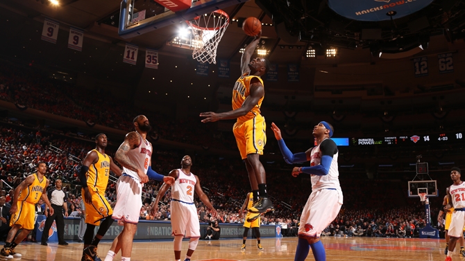Indiana Pacers surpreende e vence Knicks em New York Indiana Pacers surpreende e vence Knicks em New York