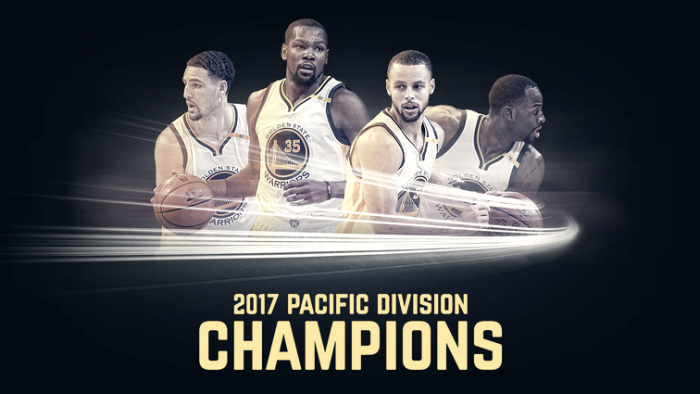 Los Golden State Warriors vuelven a ser los campeones de la División Pacífico