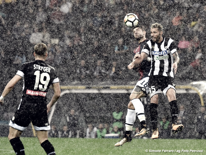 Udinese - Le pagelle, i friulani rinascono sotto la pioggia