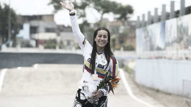 Mariana Pajón comanda la Copa Francia BMX