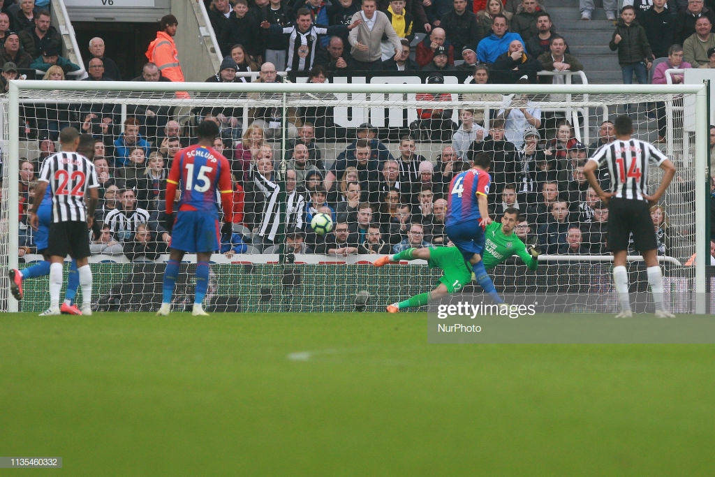 Newcastle United 0-1 Crystal Palace: Hodgson's men edge out win