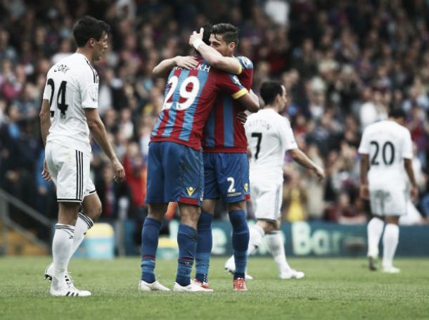 Crystal Palace 1-0 Swansea City: Eagles celebrate season with victory over poor Swans