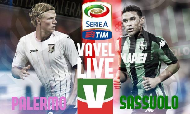 Live Palermo - Sassuolo, risultato partita Serie A 2015/16  (0-1)