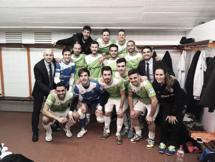 Trabajada victoria de Palma Futsal frente a Aspil Vidal Ribera Navarra