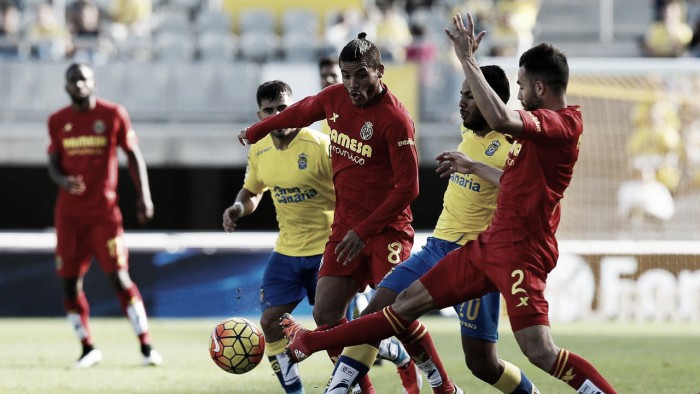 Pocos duelos en El Madrigal contra Las Palmas, pero positivos