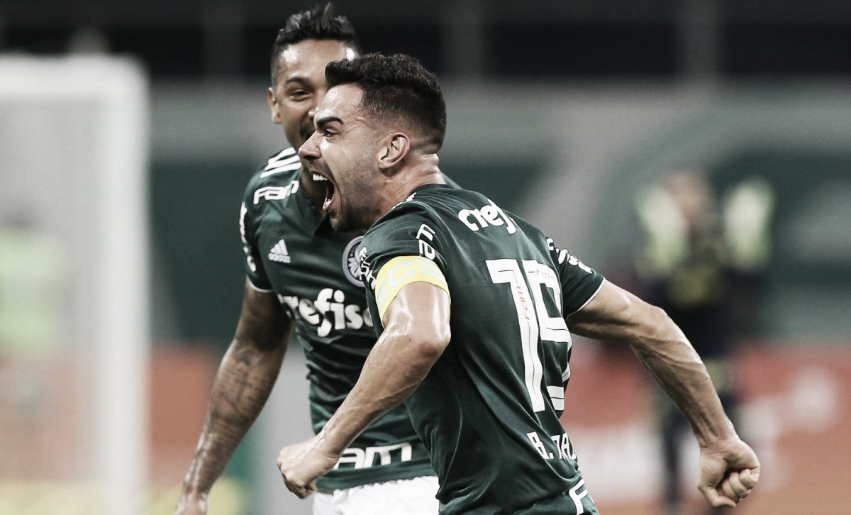 Bruno Henrique marca dois e Palmeiras goleia Paraná no Allianz Parque