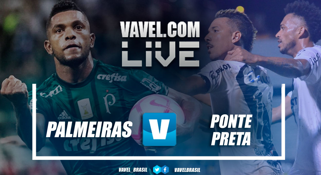 Jogo Palmeiras x Ponte Preta AO VIVO online pelo Campeonato Paulista 2019 (1-0)