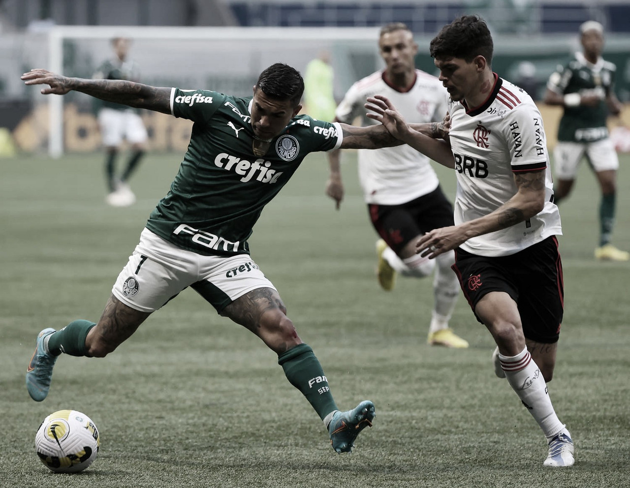 Gols e melhores momentos de Palmeiras x Flamengo pela Supercopa do