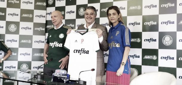 Em entrevista coletiva, Palmeiras anuncia patrocínio com a Crefisa