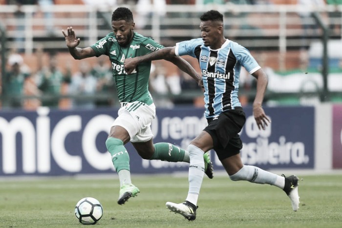 Palmeiras domina, vence Grêmio e emplaca quarta vitória seguida no Brasileirão