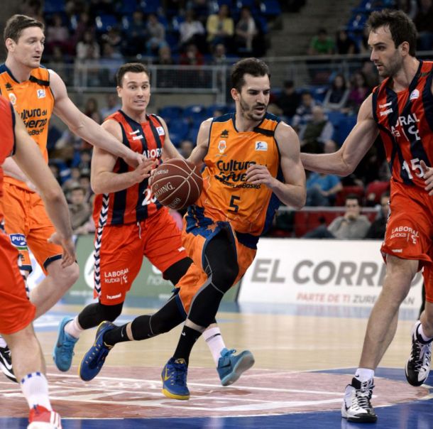 El Laboral Kutxa supera al Valencia Basket antes de lacita decisiva con el Fenerbache
