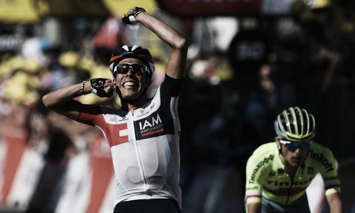 Jarlinson Pantano secured his first Tour de France stage victory after impressive day