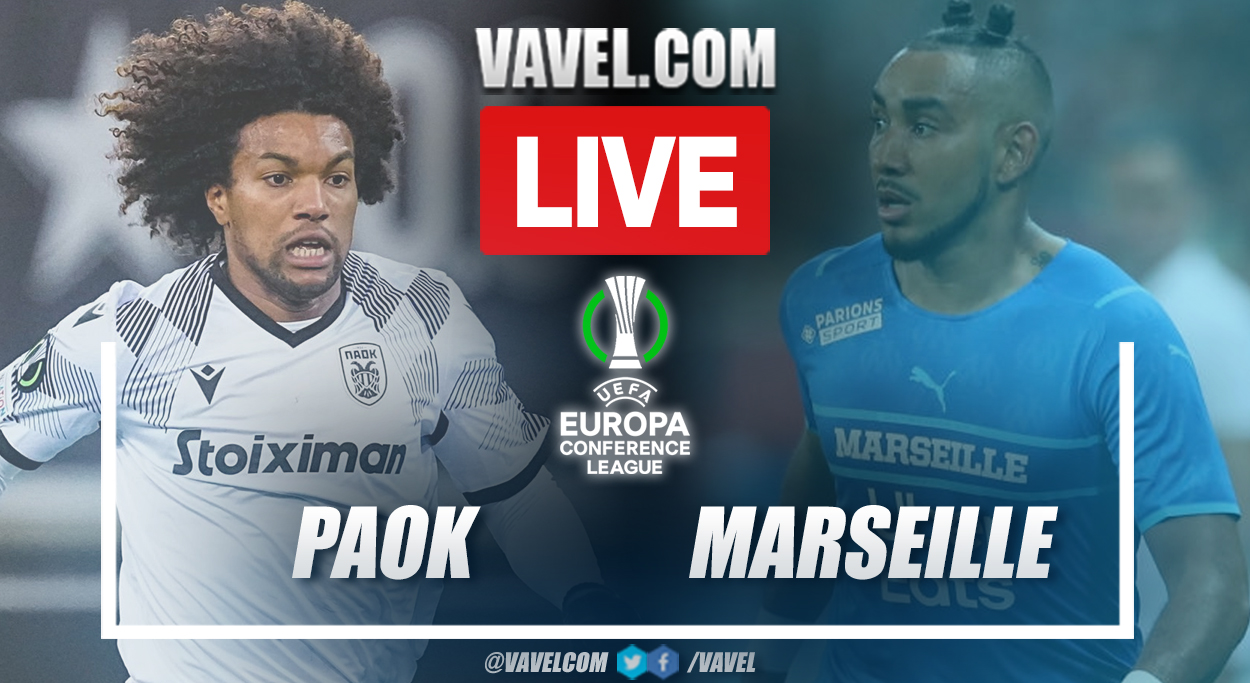 Highlights and goal: PAOK 0-1 Marseille in Europe Conference League 2021-22.