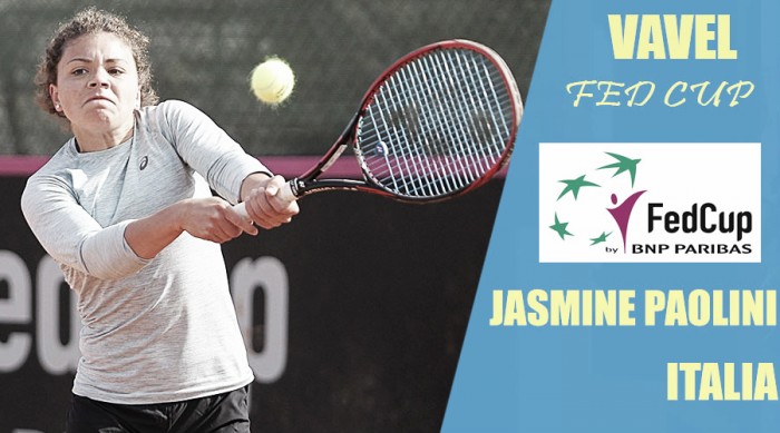 Fed Cup 2018. Jasmine Paolini: la segunda baza italiana