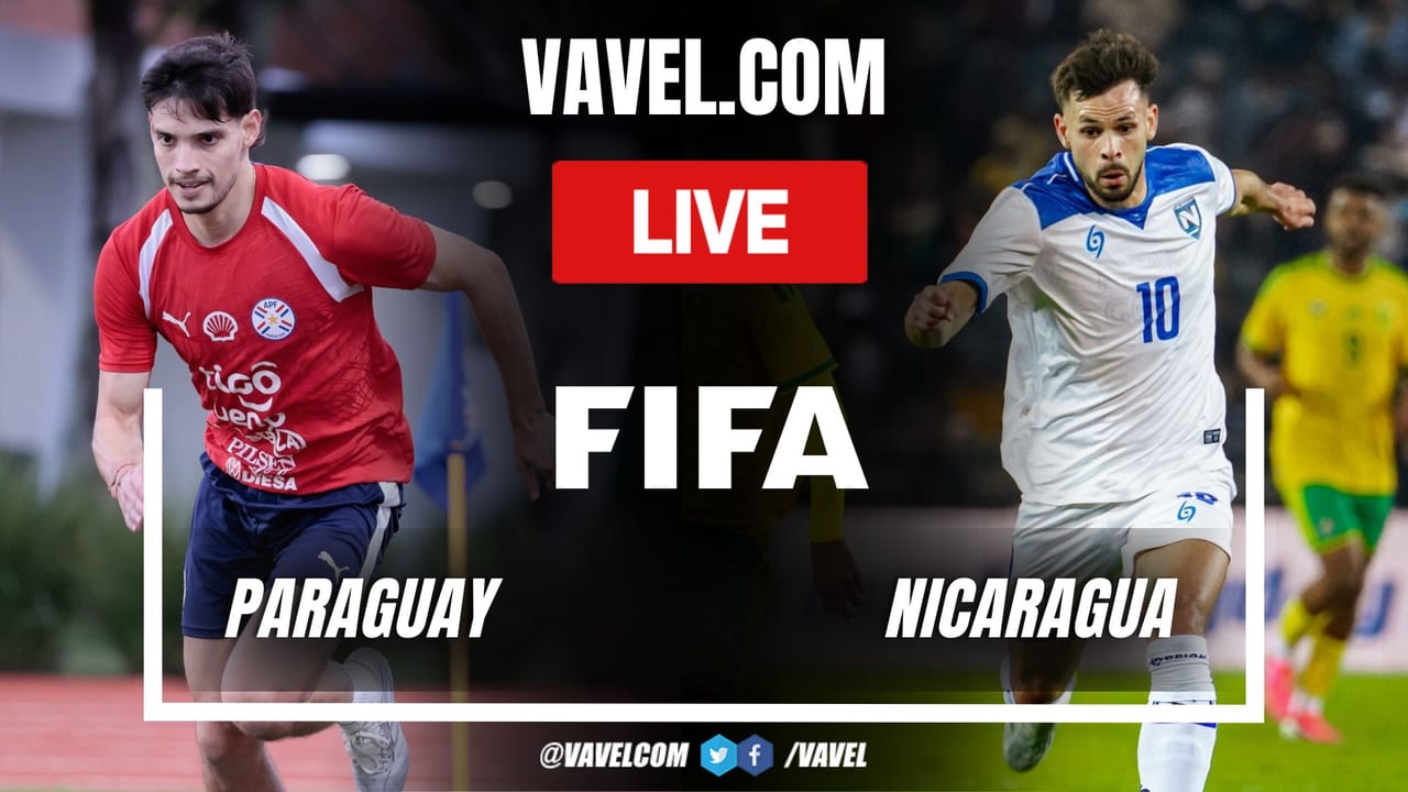 Paraguay vs Nicaragua LIVE Score Updates in Friendly Match